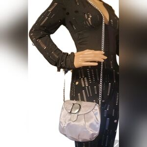 Dior Modern crossbody Cannage handbag Large D logo Vintage